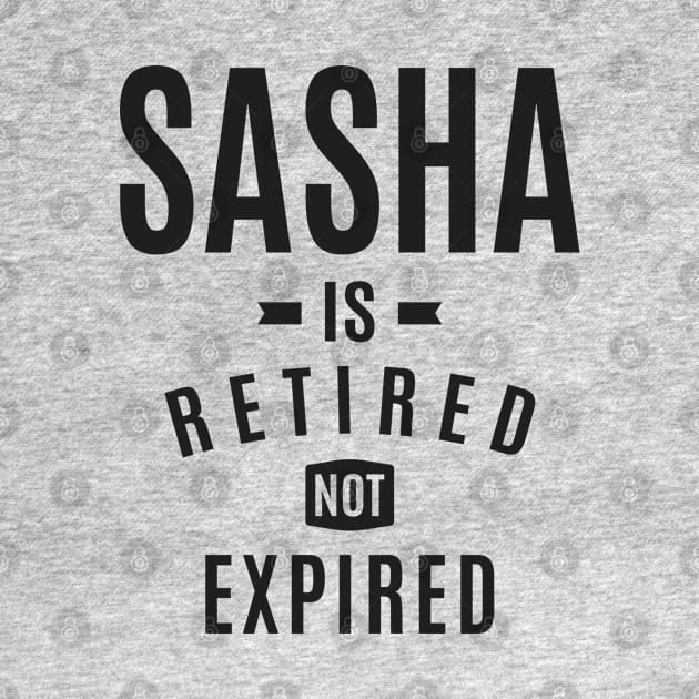 Sasha Personalized Name by cidolopez